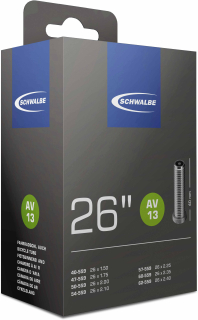 SCHWALBE duše 26", 40/62-559, AV 40 mm, STANDARD, BUTYL, 190 g