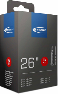 SCHWALBE duše 26", 40/62-559, SV 40 mm, STANDARD, BUTYL, 190 g