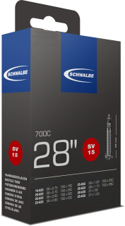 SCHWALBE duše 28", 18/28-622/630, SV 40 mm, STANDARD, BUTYL, 105 g