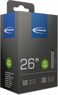 SCHWALBE duše 26", 25/40-559, AV 40 mm, STANDARD, BUTYL, 120 g