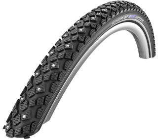 SCHWALBE plášť WINTER,42-622,28x1.60,700x40C,K-Guard,dušový,drát,905 g,černá