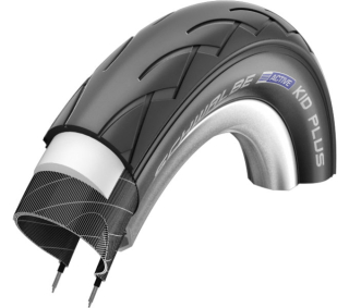 SCHWALBE plášť KID PLUS,47-288,14x1.75,PunctureGuard,dušový,drát,450 g,černá