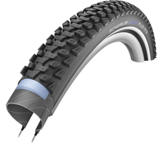 SCHWALBE plášť MARATHON PLUS MTB,54-559,26x2.10,SmartGuard,dušový,drát,1150 g,černá/reflexní