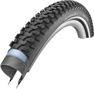 SCHWALBE plášť MARATHON PLUS MTB,54-584,27.5x2.10,SmartGuard,dušový,drát,1200 g,černá/reflexní
