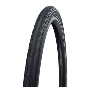 SCHWALBE plášť DELTA CRUISER PLUS,47-622,28x1.75,PunctureGuard,dušový,drát,995 g,černá/reflexní