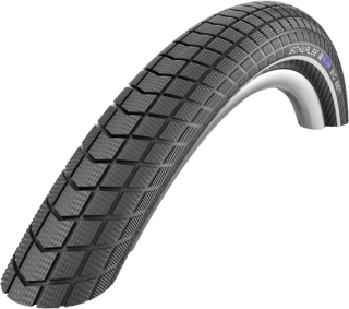 SCHWALBE plášť BIG BEN,50-622,28x2.00,K-Guard,dušový,drát,890 g,černá/reflexní