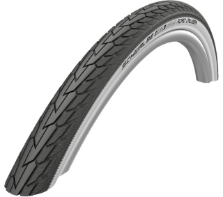 SCHWALBE plášť ROAD CRUISER,47-622,28x1.75,K-Guard,dušový,drát,800 g, černá/bílá