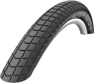 SCHWALBE plášť  SUPER MOTO-X,62-559,26x2.40,DD, GreenGuard,dušový,drát,1095 g,černá/reflexní