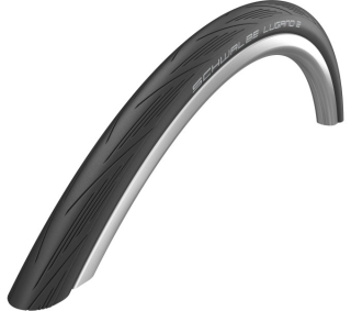 SCHWALBE plášť LUGANO II,25-622,700x25C,K-Guard,dušový,drát,405 g,černá