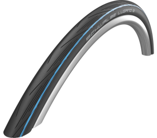 SCHWALBE plášť LUGANO II,25-622,700x25C,K-Guard,dušový,drát,365 g,černá/modrá
