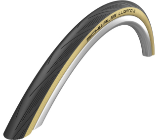 SCHWALBE plášť LUGANO II,25-622,700x25C,K-Guard,dušový,drát,365 g,černá