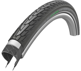 SCHWALBE plášť ROAD CRUISER PLUS,47-559,26x1.75,PunctureGuard,dušový,drát,825 g,černá/reflexní