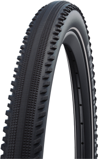 SCHWALBE plášť HURRICANE,50-584,27.5x2.00,DD, GreenGuard,dušový,drát,830 g,černá/reflexní