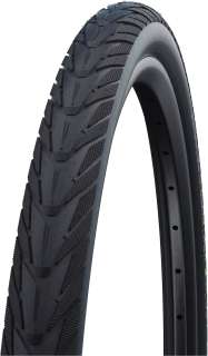 SCHWALBE plášť ENERGIZER PLUS TOUR,40-622,28x1.50,700x38C,GreenGuard,dušový,drát,840 g,černá/reflexn
