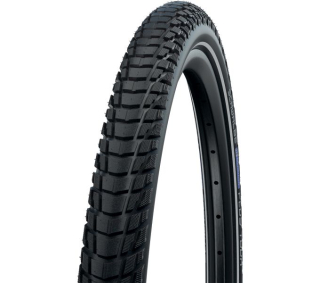 SCHWALBE plášť MARATHON PLUS TOUR,50-622,28x2.00,Smart DualGuard,dušový,drát,1150 g,černá/reflexní