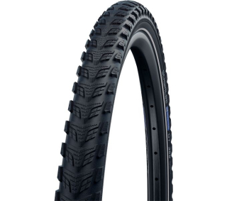 SCHWALBE plášť MARATHON 365,55-622,28x2.15,GreenGuard,dušový,drát,1360 g,černá/reflexní