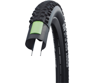 SCHWALBE plášť SMART SAM PLUS,54-622,29x2.10,DD, GreenGuard,dušový,drát,980 g,černá/reflexní