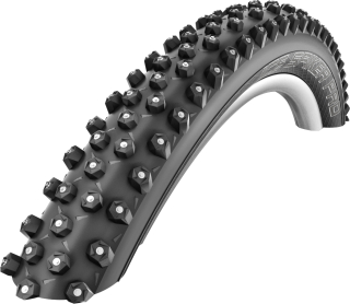 SCHWALBE plášť ICE SPIKER PRO,57-584,27.5x2.25,LateSkin/378 SpikesWinter,835g,černá