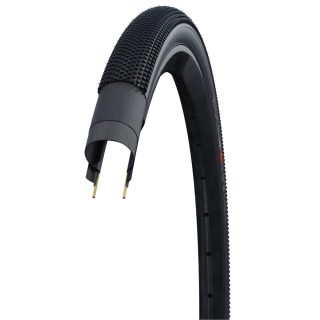 SCHWALBE plášť G-ONE ALLROUND,35-622,28x1.35,700x35C,RaceGuard,TLE,skládací,420 g,černá