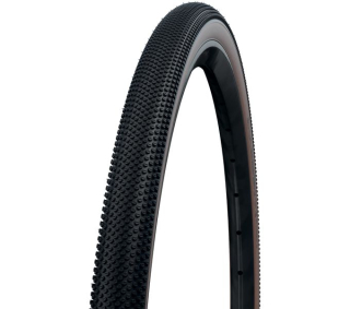 SCHWALBE plášť G-ONE ALLROUND,35-622,28x1.35,700x35C,RaceGuard,TLE,skládací,420 g,hnědá/černá