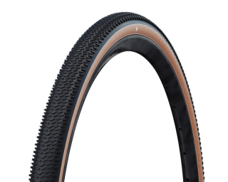 SCHWALBE plášť G-One R PRO,40-622,28x1.50,700x40C,RACE PRO, V-Guard,TLR,skládací,485 g,černá/hnědá