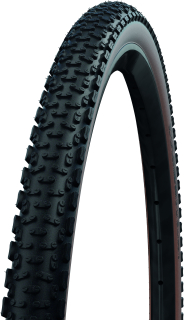 SCHWALBE plášť G ONE ULTRABITE,40-622,28x1.50,700x40C,RaceGuard,TLE,skládací,535 g,hnědá/černá